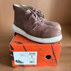 Red Wing Women 9 Zero-G Lite 2035 Mauve Steel Toe SD Work Chukka Boots Gorpcore